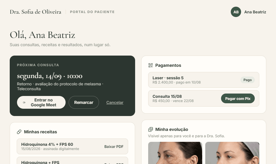Portal do paciente